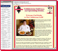 Cobblestone Email Newsletter